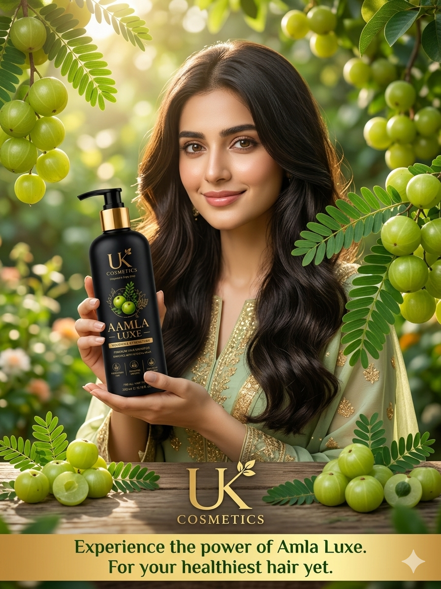 Amla Luxe Premium Hair Shampoo β Nourish, Strengthen & Promote Hair Growth (300ml)