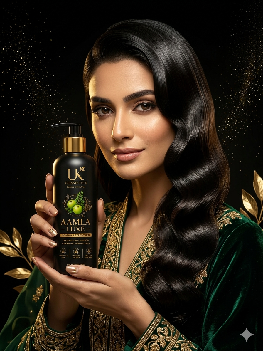 Amla Luxe Premium Hair Shampoo – Nourish, Strengthen & Promote Hair Growth (300ml)