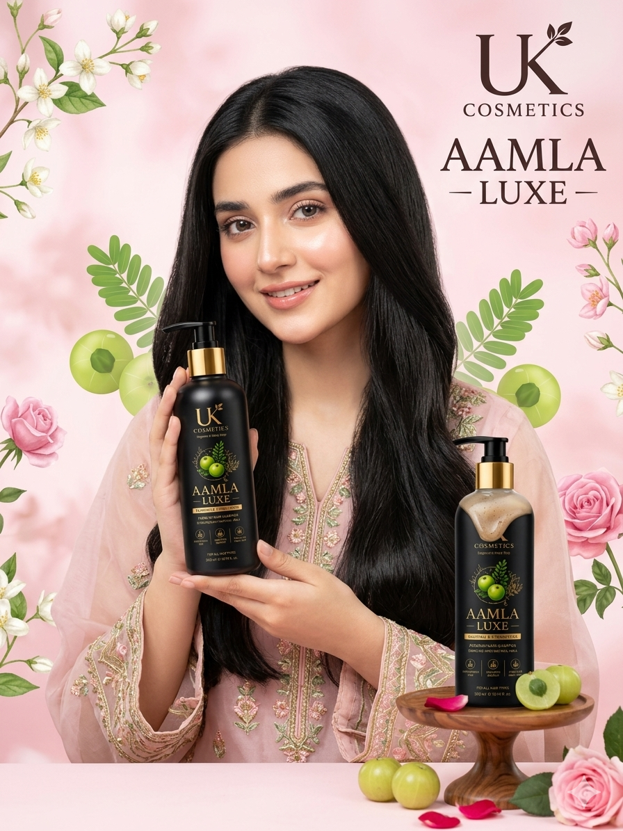 Amla Luxe Premium Hair Shampoo – Nourish, Strengthen & Promote Hair Growth (300ml)